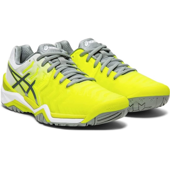 Asics Shoes Asics Gel Resolution 7 Womens Tennis Shoe Safety Yellow
